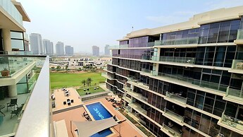 Marco Polo - Serene 1 BR APT amidst Golf Course with Gym & Pool