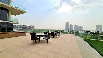 Marco Polo - Serene 1 BR APT amidst Golf Course with Gym & Pool