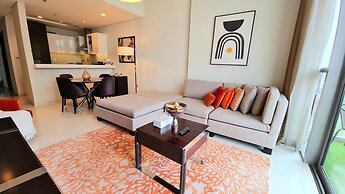 Marco Polo - Serene 1 BR APT amidst Golf Course with Gym & Pool