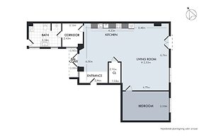 Sanders Monarch - Nice 1-bdr Apt With Balconies
