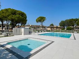 Colorful House With Pool and Garden