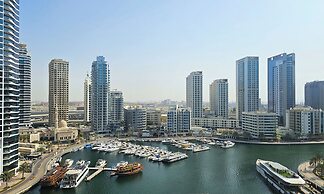 Sophisticated One Bedroom with full Marina View