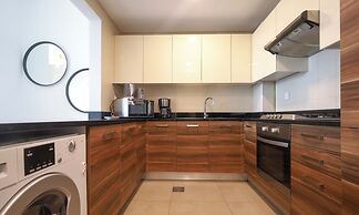 Sophisticated One Bedroom with full Marina View