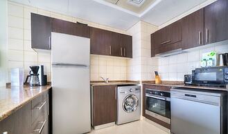 Contemporary One Bedroom with Full Marina View