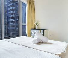 Contemporary One Bedroom with Full Marina View