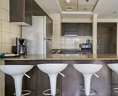 Contemporary One Bedroom with Full Marina View
