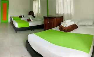 Room-room With 1 Double bed and 2 Single