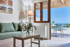 Cozy Pool Front Apartment With sea View Elia RU
