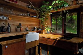 Wood Cabin & 4 Large Bell Tents - Hapus Hideaway