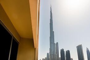 SuperHost - Spacious Studio With Direct Burj Khalifa View I Address Du