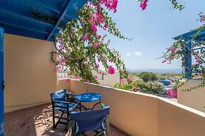 Santorious Flower Covered Apartment