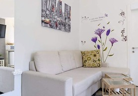 Luxury studio with balcony and parking