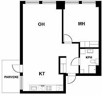 Spacious 1BR at Downtown with Balcony