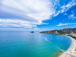 Sea View - Rodadero - First Beachfront Line - 2 Pools