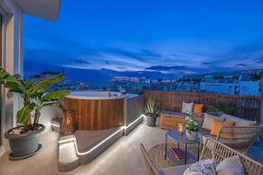 Topfloor Getaway Balcony&hot Tub+acropolis View