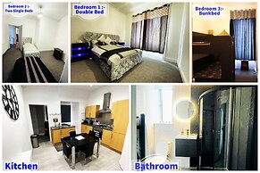 Luxury 3 Bedrooms Entire Flat - Self Check in & Check out