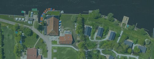 Waterlodge Skries in Nes