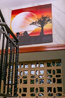 Beautiful woman hotel