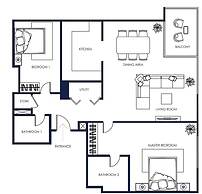 bnbme | Al Murjan Tower | 2 BDR