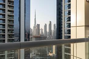 Lux BnB Paramount Tower I Burj Views