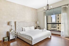 WelHome - Waterfront Family-Size Apt With JBR Beach Access