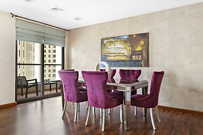 WelHome - Waterfront Family-Size Apt With JBR Beach Access