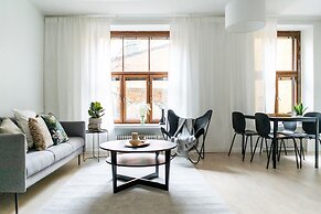 Peaceful courtyard studio in Katajanokka
