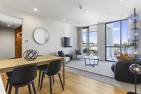 Modern tranquility in the city