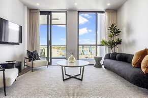Modern tranquility in the city