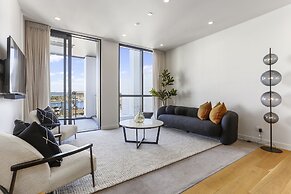 Modern tranquility in the city