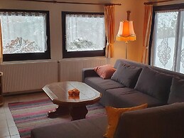 Ferienhaus mit Terrasse im Skigebiet