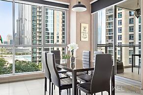 WelHome - Luxurious apartment with Burj Khalifa views