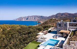Mochlos Harbour View - 3 bed Villa With sea Views
