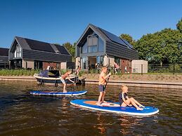 Water Villa in Balk With Private Jetty
