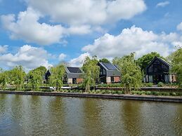 Water Villa in Balk With Private Jetty