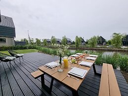 Water Villa in Balk With Private Jetty