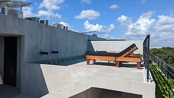 Jungle Loft in Aldea Zama l Pool l Grill
