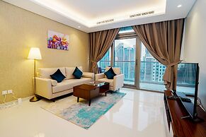 Tanin - Chic Apt With Infinity Pool and Burj Khalifa View