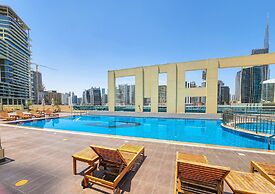 Stylish 1br - Extra Bed With Burj Khalifa View
