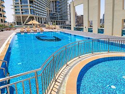 Stylish 1br - Extra Bed With Burj Khalifa View