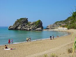 Studio Apartments With Pool Panorama sea View Pelekas Beach Corfu