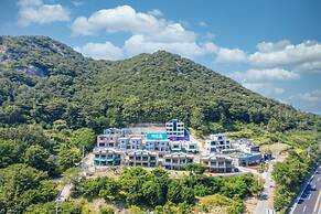Heart Blue Road Town Pension