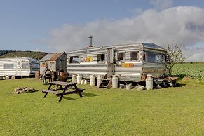 2 x Double Bed Glamping Wagon at Dalby Forest