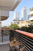 New & Bright 2BR with Balcony near Beach
