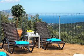 Villa Cretan View with Heated Swimming Pool