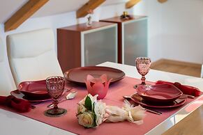 Romantic apartment in the attic