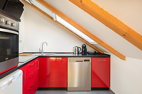 Romantic apartment in the attic