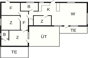 6 Person Holiday Home in Tarm