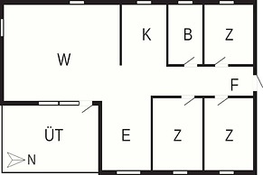 6 Person Holiday Home in Hals