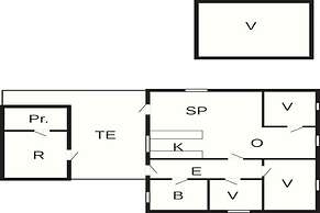 6 Person Holiday Home in Hemmet
